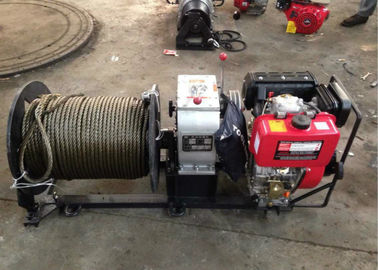 ซื้อ 3 Ton เคเบิ้ลกลองดีเซลเคเบิ้ลกว้านดึงด้วย 200 เมตรลวดสลิง online manufacture