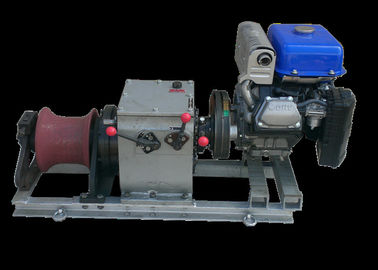 ซื้อ สตีลเคเบิลกว้านดึง Powered เบนซินเกียร์ทด Winch online manufacture