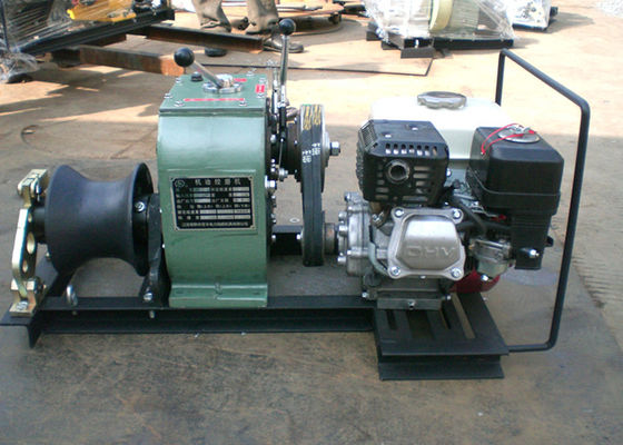 ซื้อ 3 ตัน เครื่องยนต์เบนซิน กระบวนแกน Capstan Winch สําหรับการดึงสายไฟฟ้าภาระหนัก online manufacture