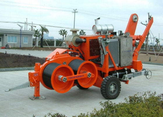 ซื้อ รอกดึงสายเคเบิลไฮดรอลิก ความจุ 220KN, ปรับความเร็วได้ไม่จำกัด, และระบบป้องกันการดึงเกินอัตโนมัติ สำหรับอุปกรณ์ติดตั้งสายเคเบิล online manufacture