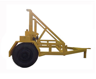 ซื้อ 3T - 10T หนัก Suspension เคเบิ้ลกลอง Reel Carrier Trailer / เครื่องมือใต้ดินสายเคเบิ้ล online manufacture