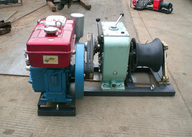 ซื้อ 50 KN เครื่องยนต์ดีเซลเคเบิ้ลกว้านดึงน้ำหนักเบา Speed ​​Fast online manufacture