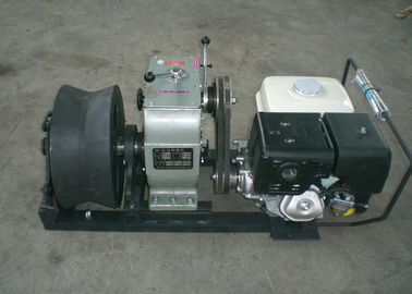ซื้อ เครื่องดึงกวาดสายไฟ 5 ตันเครื่องยนต์แก๊สขับเคลื่อนด้วย Winch Honda GX390 13HP online manufacture