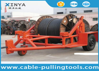 ซื้อ 5 Ton รีลสายเคเบิลเทรเลอร์, เคเบิ้ลกลองให้บริการสำหรับคบกับอุปกรณ์เบรกอัตโนมัติ online manufacture