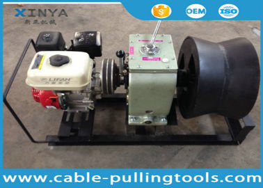 ซื้อ 3 Ton เคเบิ้ลกลองดึงกว้านเครื่องไฟฟ้ากับเครื่องยนต์เบนซิน online manufacture