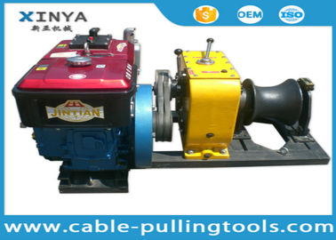 ซื้อ ภาระหนัก 80KN เคเบิ้ลกว้านดึงสำหรับการส่งหัวแถว online manufacture