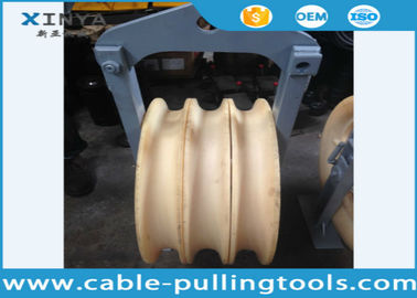 ซื้อ 3 Sheave 660 มิลลิเมตรเส้นผ่าศูนย์กลางคบลวดสลิงรอกบล็อกนำร่องลวดสลิง online manufacture