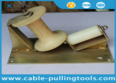 ซื้อ 10KN มุมดึงสาย Roller ด้วยไนล่อนล้อดึงสายเคเบิ้ล online manufacture