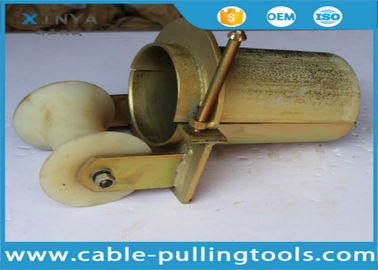 ซื้อ เบลล์ปากเคเบิ้ลโรลเลอร์สำหรับการดึง 100mm เคเบิลที่มีไนล่อนล้อ online manufacture