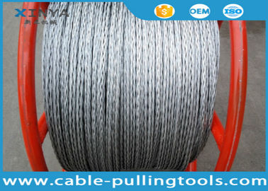 ซื้อ สายเหล็กชุบสังกะสีป้องกันเกลียวสำหรับสายเคเบิลดึงระหว่างการต่อสายเหนือศีรษะ online manufacture