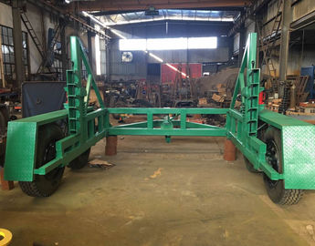 ซื้อ 10 Ton Cable Trailer เครื่องมือเคเบิ้ลใต้ดินสำหรับการขนส่งทางเคเบิ้ล online manufacture