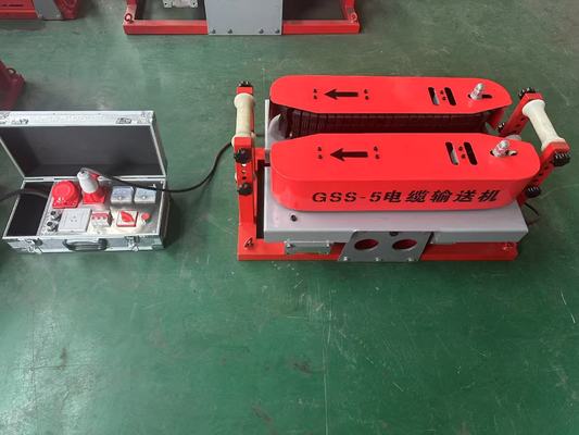 ซื้อ DSJ 180 Electric Cable Pulling Machine with 1KN Capacity for 30-200mm Cables and 6/8 Pulling Speed online manufacture