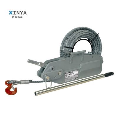 ซื้อ 1.6-5.4ton Hand Wire Rope Hoist with 20M Lifting Height and 800-5400KG Capacity for Construction and Power Applications online manufacture