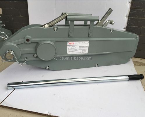 ซื้อ 3.2T Capacity Tirfor Manual Wire Rope Hoist with 3200KG Rated Capacity and 16mm Rope Diameter for Heavy Lifting online manufacture