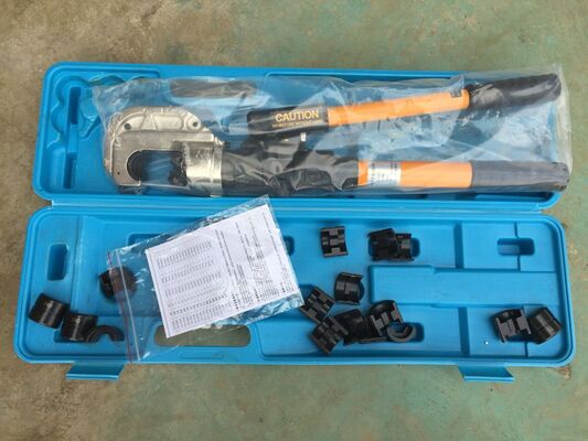 ซื้อ เครื่องตัดเคเบิลไฮดรอลิก 12 ตันที่มีหัวหมุน 180 องศาและเครื่องปั่นเปลี่ยนเร็วสําหรับการทํางานของปั๊มมือ online manufacture