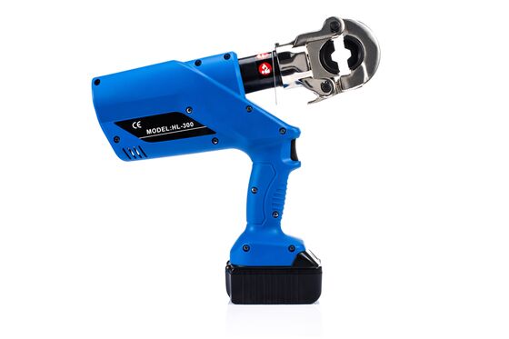 ซื้อ Portable Hydraulic Crimper with 60KN Crimping Force and 10-300mm² Range for Copper & Aluminum Pipes | 18V Battery-Powered Plumbing Press Tool online manufacture