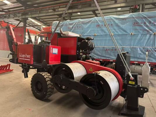 ซื้อ SA-YQ180 เครื่องดึงไฮดรอลิกดีเซลที่มีแรงดึงสูงสุด 180kN ระบบไฮดรอลิกที่พัฒนา และเครื่องยนต์ดีเซลประสิทธิภาพสูงสําหรับการก่อสร้างสายไฟฟ้า online manufacture