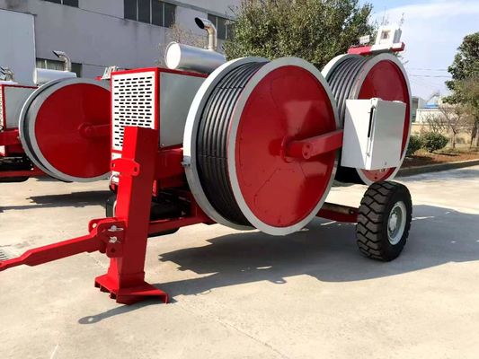 2x50KN เครื่องยืดสายไฮดรอลิกสําหรับการเชื่อม 2 คอนดักเตอร์