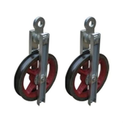 สแตนเลส Sheave ความเร็วสูง Stringing บล็อก ปรับปรุง OEM เวลา สายไฟฟ้าสายเคเบิล pulley string ผู้ผลิตโดยตรง