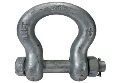 ประเภทสหรัฐอเมริกาเหล็กกล้า Drop ปลอมแปลงชุบสังกะสีสกรูขา Anchor กุญแจมือ