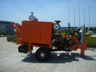 เครื่องมือร้อยสายส่งสายดึง 250KN ตัวดึงตัวนำไฮดรอลิกพร้อมเครื่องยนต์ดีเซลคัมมินส์ 261KW