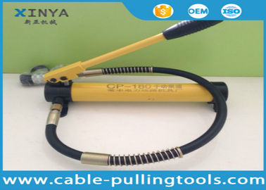 CP-180 น้ำหนักเบาไฮดรอลิปั๊มมือ 70MPa ปั๊มคู่มือการใช้งานสำหรับการเชื่อมต่อหัวจ่าย