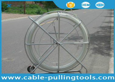 เครื่องมือดึงสายเคเบิลสีเหลือง 10mm Cobra Conduit ท่อลำเลียงไฟเบอร์กลาส Duc Rod