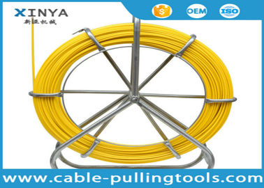 4.5mm 200m สีเหลือง Fiberglass Duct Rodder สําหรับโครงการวางสายเคเบิล