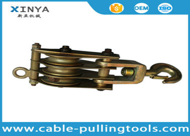 สามล้อ 30KN สแตนเลส PULLEY บล็อก SNATCH บล็อกสําหรับการดึงเชือก