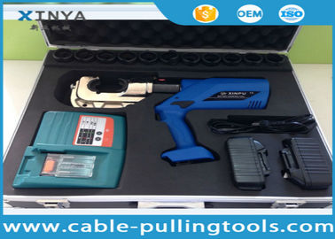 HL-400 แบตเตอรี่ขับเคลื่อนจ่ายไฟฟ้าเครื่องมือไฮดรอลิจ่ายคีมสำหรับการจีบ 16-400mm2
