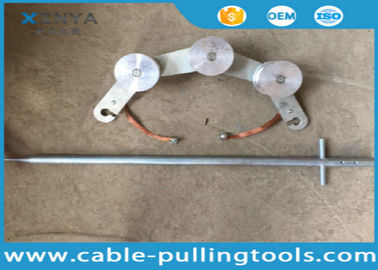 อลูมิเนียม SHL75D Hook Grounding Pulley Block, ลวดตัวนำขนาด 6-38 มม