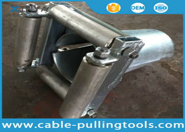 คู่มือ Bellmouth ล็อคหลาย Roller Underground Cable เครื่องมือวางสายอุปกรณ์