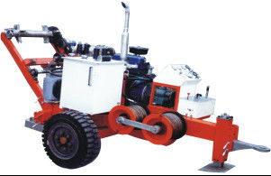 SA-YQ30 30KN เครื่องดึงสายไฮดรอลิกพร้อมเครื่องยนต์ดีเซลสำหรับสายส่ง 220KV