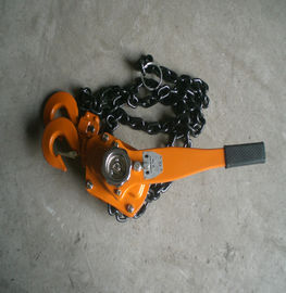 เครื่องมือก่อสร้างพื้นฐาน 3T Lever Hoist Chain โซ่รอก Tnsile 410N เครื่องมือขันเกลียว