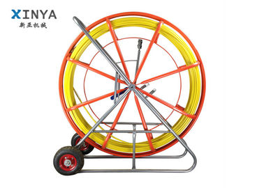 แท่งดึงไฟเบอร์กลาสขนาด 4-16 มม. น้ำหนักเบา Fiber Snake Duct Rodder