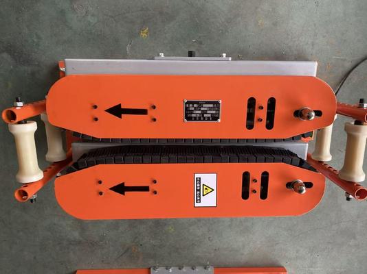 Heavy-Duty Cable Conveyor and Feeder with 1KN Capacity and 30-200mm Cable Diameter for Power Construction
